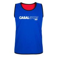 Chasuble réversible Extensible bleu royal rouge Casal Sport