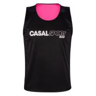 Chasuble réversible Extensible noir rose Casal Sport