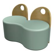 Chauffeuse 2 places 80/53,5x41 cm -Twiny