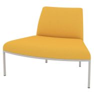 Chauffeuse Atrium convexe tissu M1