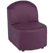 Chauffeuse Bowling enduit PVC M1 non déhoussable - Manutan Expert