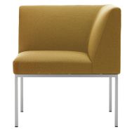 Chauffeuse d'angle Atrium tissu M1 Safran