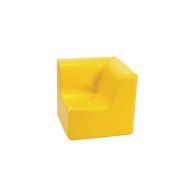 Chauffeuse d'angle Poussin jaune