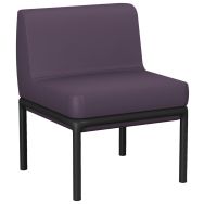 Chauffeuse droite Lotua enduit PVC Ginko Quetsche