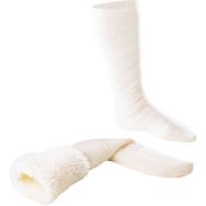 Chaussette pour botte - Acrylique - Blanc