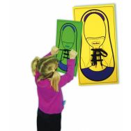 Chaussure géante à lacer