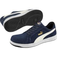 Chaussures de sécurité basses ICONIC SUEDE NAVY S1PL SR P45
