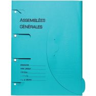 Chemise perforée Smartfolder - Assemblées générales - A4