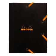 Chemises à élastique 3 rabats 12 x 16 cm - Rhodia