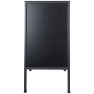 Chevalet Stop-trottoir en bois Noir 120 x 60 cm - Bi-Silque