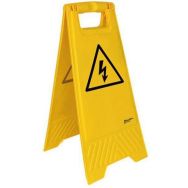 Chevalet de signalisation - Pictogramme Danger électricité