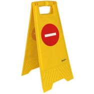 Chevalet de signalisation - Pictogramme Entrée interdite