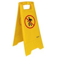 Chevalet de signalisation - Pictogramme Interdit piéton