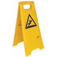 Chevalet de signalisation - Pictogramme Sol glissant