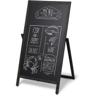 Chevalet en bois Flip - 55x105 cm - Noir