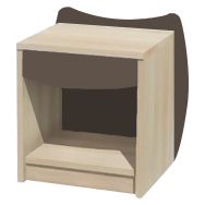 Chevet 1 tiroir Forma 40x44,5x35 cm