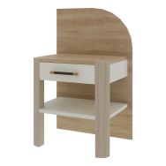 Chevet OLERON dosseret à droite -Enond Mobilier