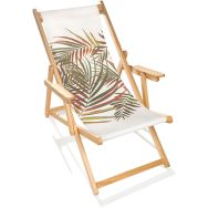 Chilienne de jardin en bois d'Eucalyptus Jungle-