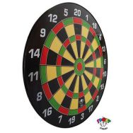 Cible aimantée + 12 fléchettes