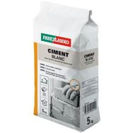 Ciment pour travaux courant de maçonnerie blanc 5 KG
