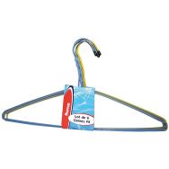 Cintres fil plastifiés lot de 6
