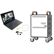 Classe mobile 15 + 1 PC portable 15,6'' Rysen3 en chariot Naotic
