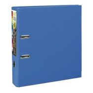 Classeur à levier PP, dos de 80 mm, A4 maxi, Premtouch, Bleu