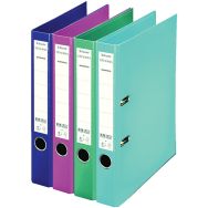 Classeur à levier en polypropylène A4 - Dos 80 mm - Esselte - Lot de 10
