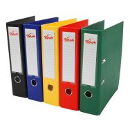 Classeur à levier plastique A4 dos 75 mm avec œillets blocage - Pichon