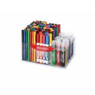 Classpack 145 feutres dessin pointes assorties