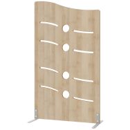 Claustra Doucine avec pieds 80 x 140 cm - hêtre