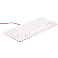 Clavier Raspberry PI rouge blanc AZERTY à 3 ports USB 2.0