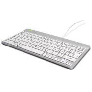 Clavier ergonomique R-Go Compact Break Qwerty (ND) - blanc