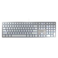 Clavier filaire argent KC 6000 SLIM - Cherry