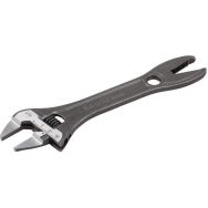 Clé à molette petite ouverture mors striés 209mm