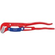 Clé serre-tubes en S avec réglage rapide revêtement poudre, rouge 420 mm _ 83 60 015