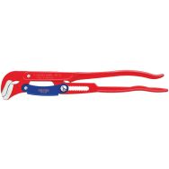 Clé serre-tubes en S avec réglage rapide revêtement poudre, rouge 560 mm _ 83 60 020