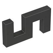 Clips de jonction pour caillebotis Lot de 10 B/B C/C Noir