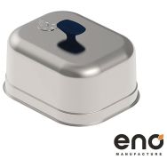 Cloche de cuisson rectangulaire en inox - Eno - CR3158