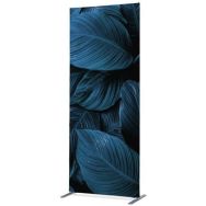 Cloison Deco En Tissu Feuillage Bleu - Showdown Displays