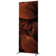 Cloison Deco En Tissu Feuillage Rouge/Rouille - Showdown Displays