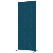 Cloison Deco En Tissu Hexagone Bleu - Showdown Displays
