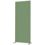 Cloison Deco En Tissu Hexagone Vert - Showdown Displays