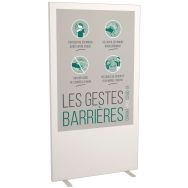 Cloison d'information Covid-19 - Meet By Paperflow