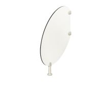 Cloison sanitaire pour WC Ellipse - Blanc-Loxos