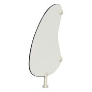 Cloison sanitaire pour WC Haricot - Blanc