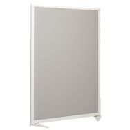 Cloison séparation acoustique 170x120 cm - Ossature blanche