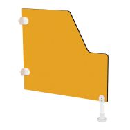 Cloisonnette de WC Largo sans gravure - Bessiere