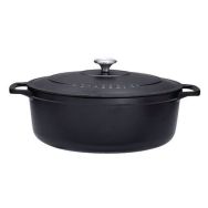 Cocotte en fonte ovale 33 cm Noire - Sublime - CHASSEUR