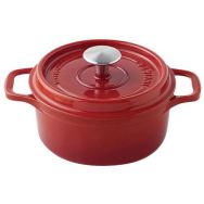 Cocotte en fonte ronde 22 cm -INVICTA- Rubis